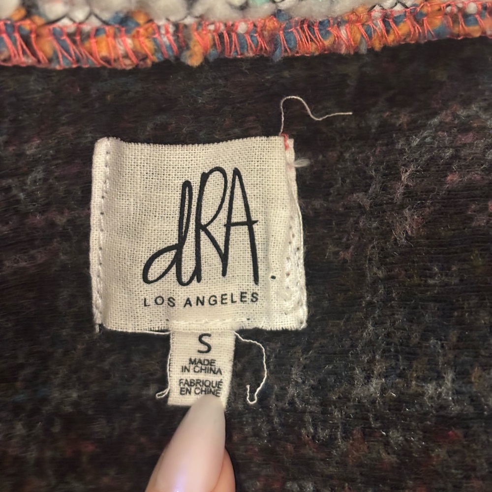 Anthropologie DRA Los Angeles YOKO Colorful Kimono /Cardigan Jacket - Picture 7 of 11